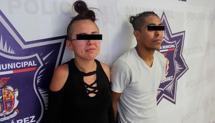 Pareja detenida