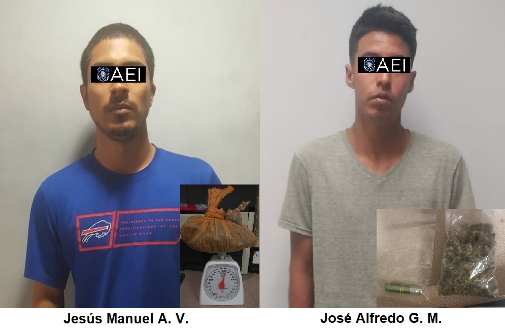 Detenidos por narcomenudeo