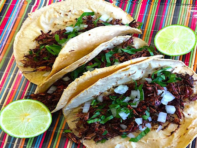 Tacosdechapulines