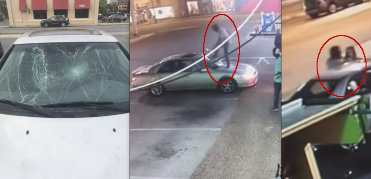 Ataque auto ujer