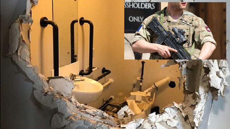 Militar escapa