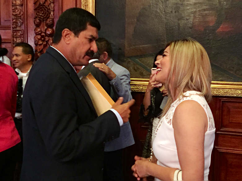 Corral y diputada