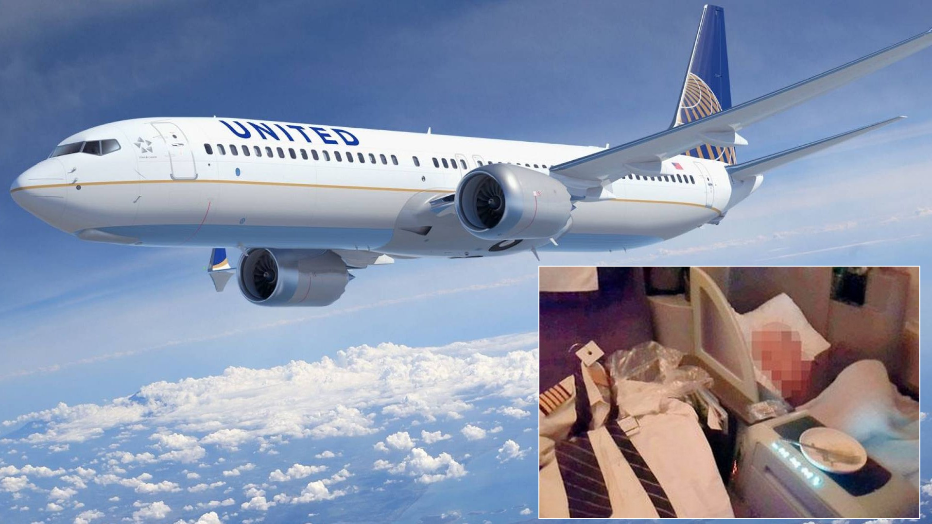 United duerme piloto