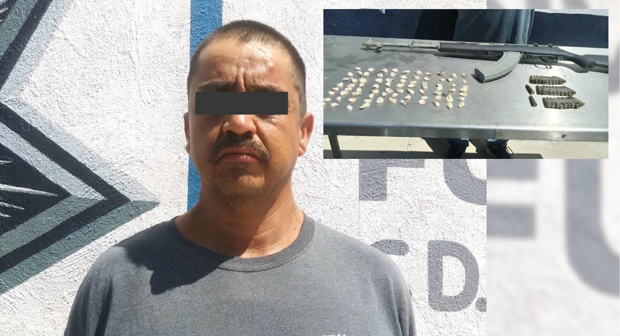 Detenido fusil jrz 0111