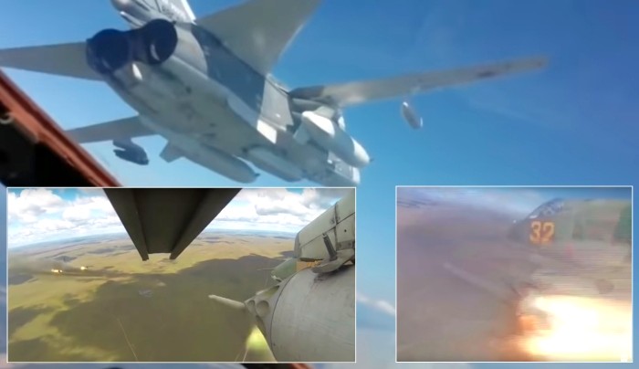 Ataque misiles avion rusia