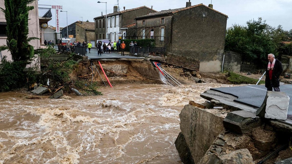 Sube a 13 la cifra de muertos por inundaciones en Francia