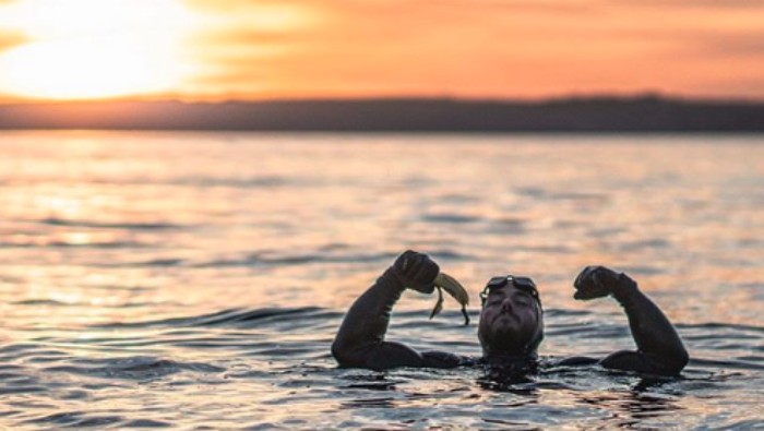 Ross Edgley pasó 157 días en el agua y sin pisar tierra Ross Edgley pasó 157 días en el agua y sin pisar tierra