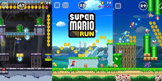 Super mario run videojuego