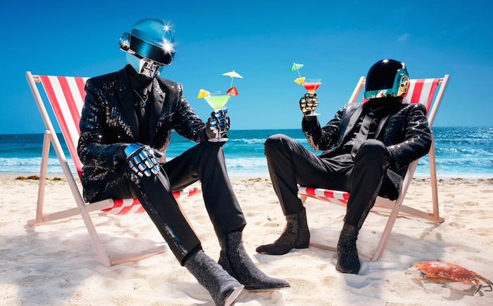 Daft punk beach cocktails