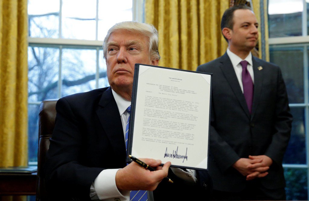 Trump exceutive order